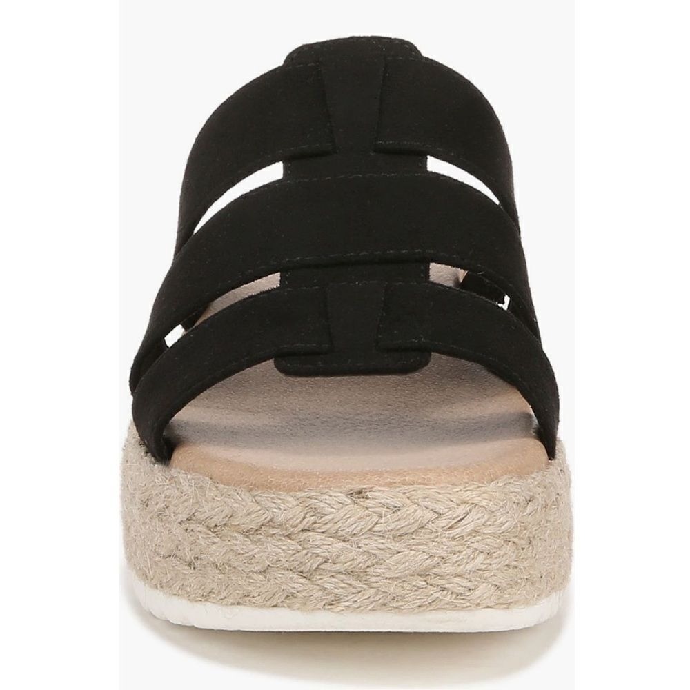 Dr. Scholl's Electric Platform Wedge‎ Sandal, Cushioned, Black/Tan, Size 9, NWT - Picture 3 of 16